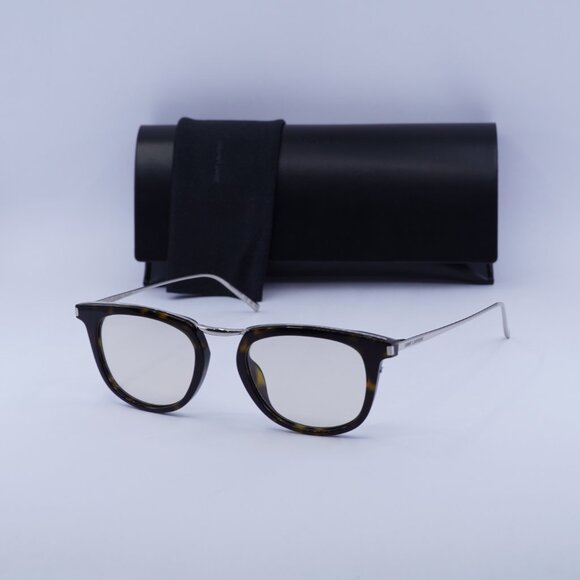 Final Price! Saint Laurent SL753 004 Havana/Silver/Yellow Sunglasses main image 7